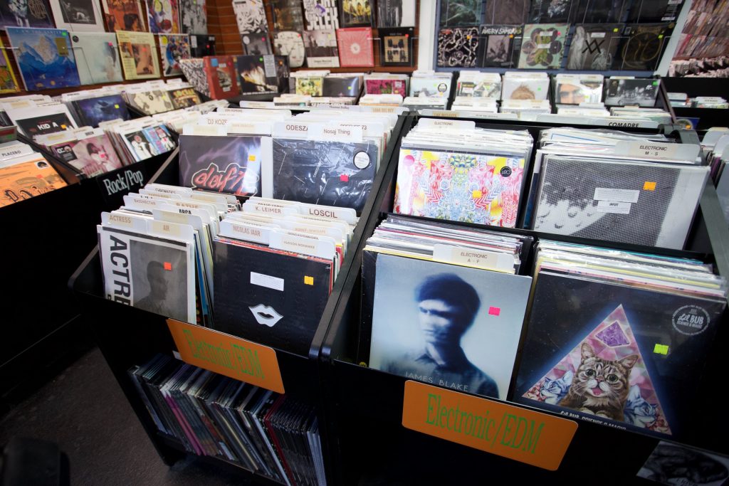 Records at The Sound Garden in Baltimore