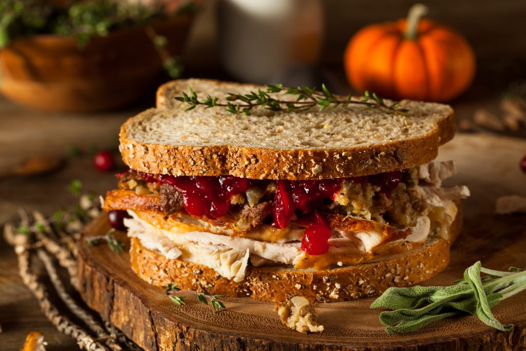 Leftover Thanksgiving Sandwich